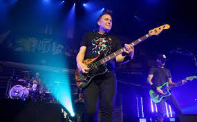 Mark hoppus was born on march 15, 1972 in ridgecrest, california, usa as mark allan hoppus. Blink 182 S Mark Hoppus Gives Positive Update On Cancer Los Angeles Times