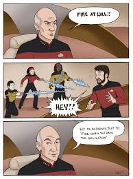 Fire At Will By Chill13 On Deviantart Star Trek Funny Star Trek Meme Star Trek Universe