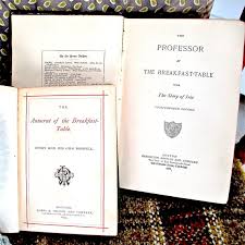 Oliver Wendell Holmes American Classic Autocrat Of The Breakfast Table 1858 1875 The Professor At The American Classic Catherine Cookson Book Worth Reading