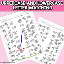 Make learning fun and easy with these great learning tools. Flower Upper And Lowercase Letter Matching Worksheets Itsybitsyfun Com