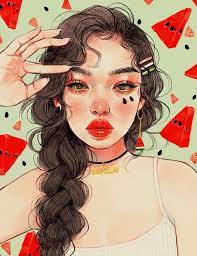 ~ if pictures aren't by me , credit goes to the one taken picture ~ Imagem Descoberto Por D E S T N Y Descubra E Salve Suas Proprias Imagens E Videos No We Heart It Cartoon Art Styles Girly Art Art
