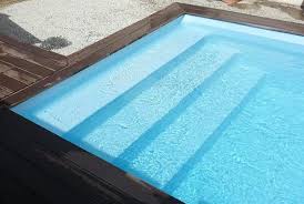 Piscine Bois Avec Escalier Lekingstore