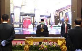 Wiranto, memberi kuliah umum kepada seluruh. Tanpa Dihadiri Tamu Undangan Prabowo Lantik Rektor Universitas Pertahanan