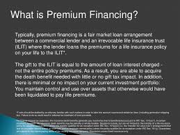 Also with commercial insurance premium financing, the business is supposed to put up at least 25% of the total price as deposit on the policy. 25 Elegant Insurance Premium Financing Solutions