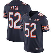 The latest pictures from games, practice, behind the scenes and more. Men S Nike Khalil Mack Navy Chicago Bears Nfl 100th Season Limited Jersey