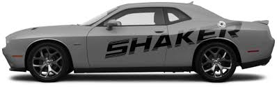 2015 2016 2017 2018 2019 2020 Dodge Challenger Shaker Billboard Side Stripes Vinyl Graphics Stripes Decals Kit Fits Sxt Sxt Plus Gt Awd