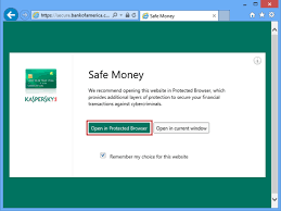 How To Configure Safe Money In Kaspersky Internet Security 2016