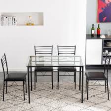 For an attractive alternative to the traditional wood or steel dining set, we present wrought iron kitchen sets for dining. Wrought Iron Dining Room Sets Wayfair