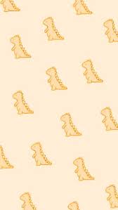 Cute Orange Dino Wallpaper Dinosaur Wallpaper Wallpaper Iphone Cute Phone Wallpaper Patterns