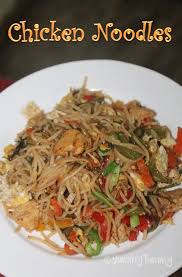 Chicken Noodles Recipe Yummy Tummy Chicken Noodle Recipes Noodle Recipes Paneer Dishes