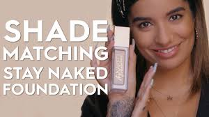 How To Shade Match Foundation Stay Naked Urban Decay