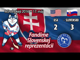 Ti tak zvítězili šest duelů v. Ms V Hokeji 2016 Slovensko Usa 3 2 Youtube