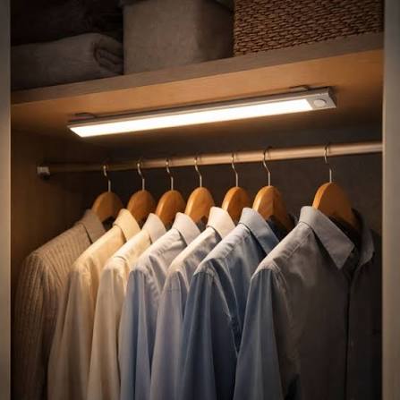 Barra LED con Sensor de Movimiento – Recargable y Magnética / Luz Fría 46 cm