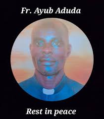 Praying the St. Gertrude Chaplet for all the souls in purgatory.