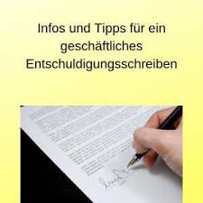 Anschreiben an die versicherung zur schadensregulierung. Infos Und Tipps Fur Ein Geschaftliches Entschuldigungsschreiben