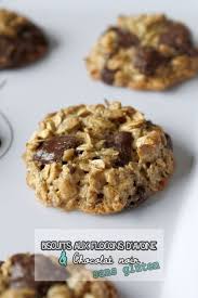 Biscuits Aux Flocons D Avoine Et Au Chocolat Noir Sans Gluten Mes Brouillons De Cuisine Recette Flocons D Avoine Cookies Et Biscuits Biscuits Dietetiques