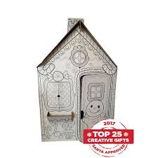 Get The Color Your Own Gingerbread House By Creatology At Michaels Com Your Kids Are Sure To Make Themselves Comfo Gingerbread House Creative Gifts Elf Store