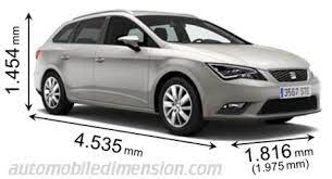 De seat leon st met bouwjaar 2016. Seat Leon St Dimensions Boot Space And Interior