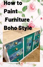 Painting Boho Style Mudpaint Vintage Furniture Paint Boho Furniture Painted Furniture Diy Pottery Painting