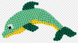 For this project, you need to cut a length of cord or ribbon, fold it in half and pass it through a jump ring. Bead Weaving Bugelperlen Hama Dolphin Others Game Midi Bead Png Pngwing