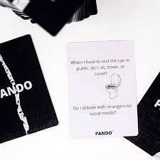 It can help you gauge how consumers perceive your business, give you a direct line of communication with your customers and even help people view y. Buy Pando The Party Game Where You Try To Answer Trivia Questions About Your Friends Or Family Online In Vietnam B07zbm9d53