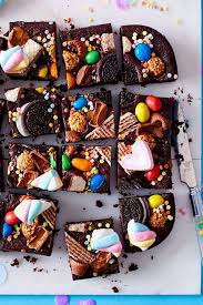 Egal Ob Karneval Geburtstag Oder Silvester Diese Brownies Sind Auf Dem Buffet Der Hit Dessert Ideen Lecker Kuchen Buffet