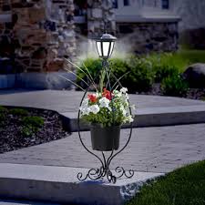 Where illuminated planters work best. The Solar Illuminated Planter Hammacher Schlemmer