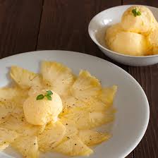 Carpaccio D Ananas Recette Ananas Recette Fraiche Alimentation