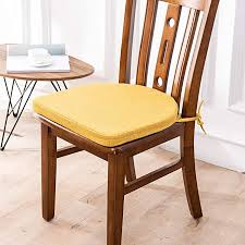 Amazon Com Shinnwa Chair Cushion With Ties For Dining Chairs 17 X 16 5 Inches Non Slip Kitchen Dining Chair Pad And Seat Dining Chair Pads Chair Pads Chair