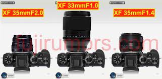Fujinon Xf 33mm F1 0 Vs Xf 35mm F1 4 Vs Xf 35mm F2 Size Comparison Fujinon Xf33mmf1 0 Vs Xf35mmf1 4 Vs Xf35mmf2 As You Know I Have Been To Fuji Comparison 35mm