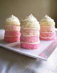 Pretty In Pink Ombre Mini Cakes Shop Sweet Things Mini Cakes Mini Cake Recipe Dessert Recipes