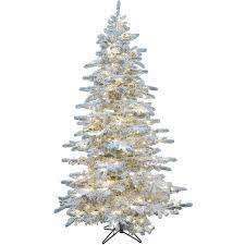Maybe you would like to learn more about one of these? Christmas Time 90 Ft Pine Pre Lit Traditional Slim Flocked Artificial Christmas Tree With 550 Multi Function Warm White Led Lights Lowes Com White Flocked Christmas Tree Slim Christmas Tree Flocked Christmas Trees