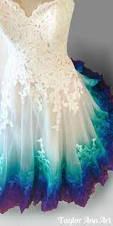 Tie Dye Wedding Dresses For Sale Fresh Dye Wedding Dress Peacock Wedding Dresses Colorful Dresses
