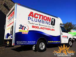 Anyzek specializes in fuel oil delivery as well as service and installation of heating and cooling systems. Action Plumbing Continues To Build Brand With Spartan Van Vehicle Lettering And Graphics In Nj