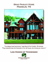 Brad Paisley Home In Franklin Tn Cabins In The Woods Log Cabin Cabin Kits