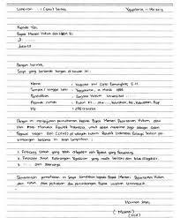 Memang tidak ada aturan baku perihal surat lamaran kerja ini harus ditulis tangan atau diketik menggunakan ms. Contoh Surat Lamaran Tulis Tangan Simple Kumpulan Contoh Gambar