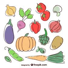 Download Hand Painted Vegetables For Free Vegetable Illustration Food Illustration Design Illustration