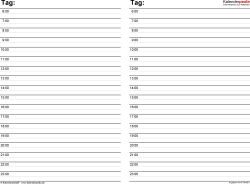 Alarmplan kostenlos zum bearbeiten a3 doc : Tagesplaner Fur Pdf Kalenderpedia
