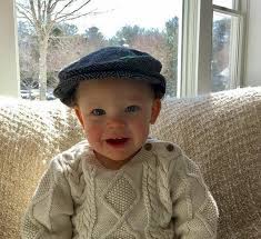 Old Man Cap Or Is It Papa S Cap No It Is His Very Own Little Lids Scally Cap 100 Pure Wool And Made With Love