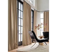 Here's the conversation i had with myself last week: Emery Linen Rod Pocket Curtain Pottery Barn