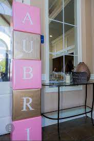 Diy Baby Shower Block Letters Used 14x14x14 Boxes Bought From Walmart To Make Block Letters Used Wrapping Baby Shower Diy Baby Shower Card Box Diy Baby Stuff