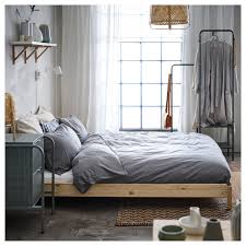 Utaker Stackable Bed With 2 Mattresses Pine Husvika Twin Ikea Ikea Guest Bedroom Bed Slats