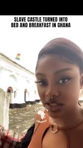 We can’t believe someone was allowed to turn a #slavecastle into a bed and  breakfast. Would you support this business? #ghana #westafrica #africa  #africandiaspora #ghanaians