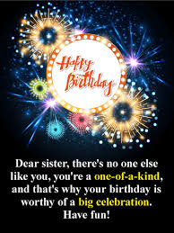 Big Sister Birthday Cards For Sister Free Download Sparkle And Shine Happy Birthday Card For Sister Birthday Greeting Cards By Davia Birthday Greetings For Sister Sister Birthday Card Happy Birthday Cards