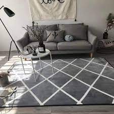 Everyday low prices and amazing selection. Simple Grey And White Carpet Soft Large Carpets For Living Room Bedroom Kids Room Area Rugs Floor Mat Yoga Pad Antiskid Door Mat Carpet Aliexpress