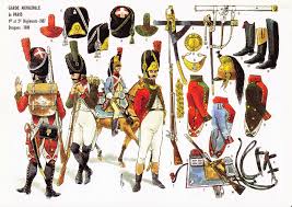 Penture De Guerre Garde De Paris Guerre Napoleonienne Armee Francaise Regiment