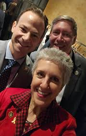 OPENING DAY OF THE SENATE, January 8, 2025. Batch #2. After the formal  ceremonies, we popped by a bunch of receptions. Not much time to eat or  drink, we worked the crowd