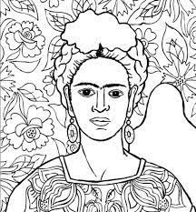 Biografia De Frida Kahlo Para Niños De Preescolar Resultado De Imagen Para Imagenes Frida Kahlo Para Colorear Art Art Handouts Art Worksheets