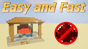 Thank you for subscribing!a small dark room that allows the growth of mushrooms, easily harvested but grow very slowly!for more great videos check out my cha. Minecraft How To Make A Mushroom Farm In Minecraft Super Efficient Mushroom Farm No Redstone Youtube