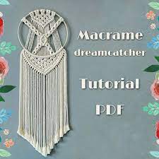 This is a digital pattern(instant download) of the macrame wall hanging shown in the pictures. Pdf Macrame Dreamcatcher Pattern Macrame Wall Hanging Diy Etsy In 2021 Macrame Wall Hanging Diy Macrame Patterns Tutorials Macrame Patterns